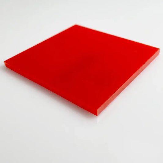 Acrílico Plastiglas Alto Impacto Rojo L123
