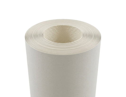 Glasliner en rollo liso blanco