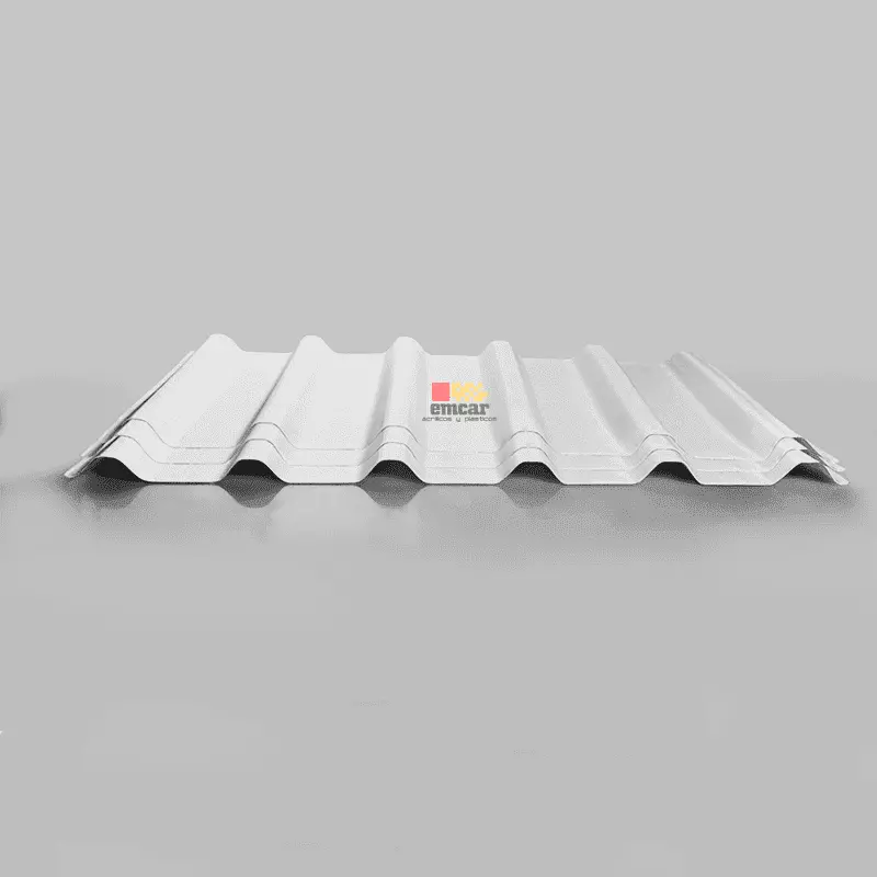 LAMINA ACANALADA ACRILICA TN2 60 X 3.05