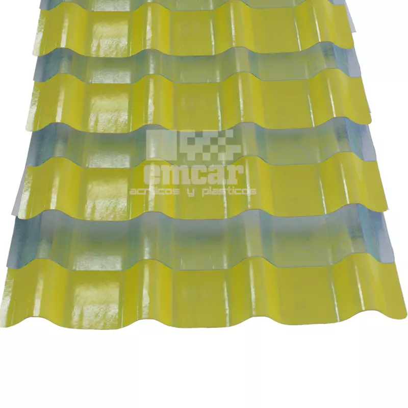 POLIACRYL TIPO 4 DE 1.20 X 2.54 METROS LARGO AMARILLA