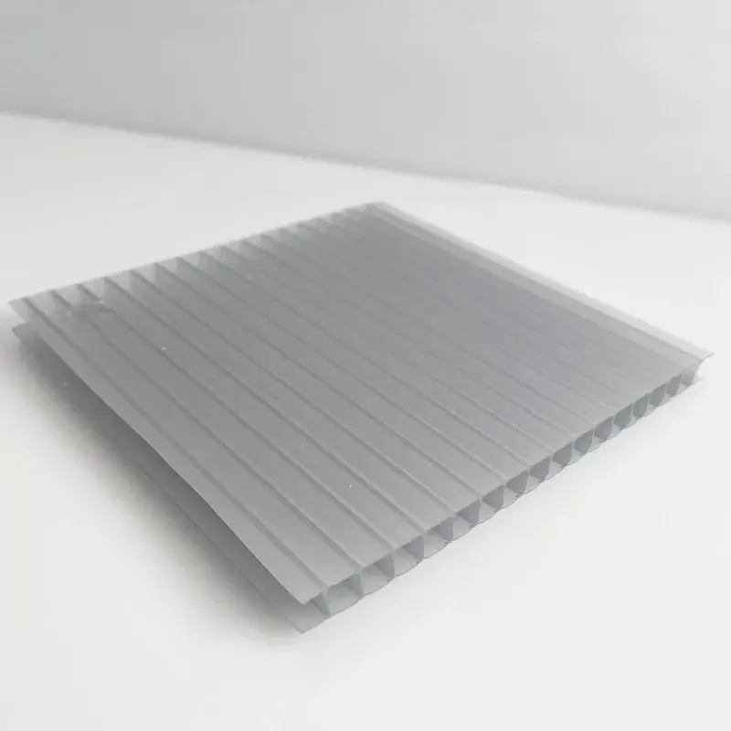 POLICARBONATO CELULAR MAKROLON GRIS HUMO 6.0 MM. 1.83 X12.20