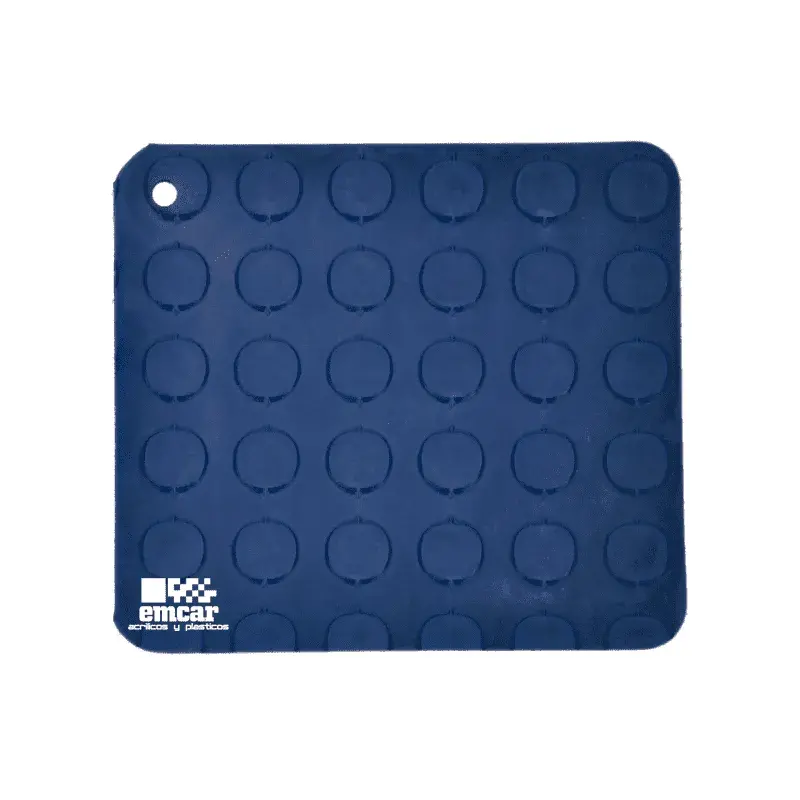 TAPETE ANTI-DERRAPANTE BOLA 1.60 MTS DE ANCHO AZUL REY