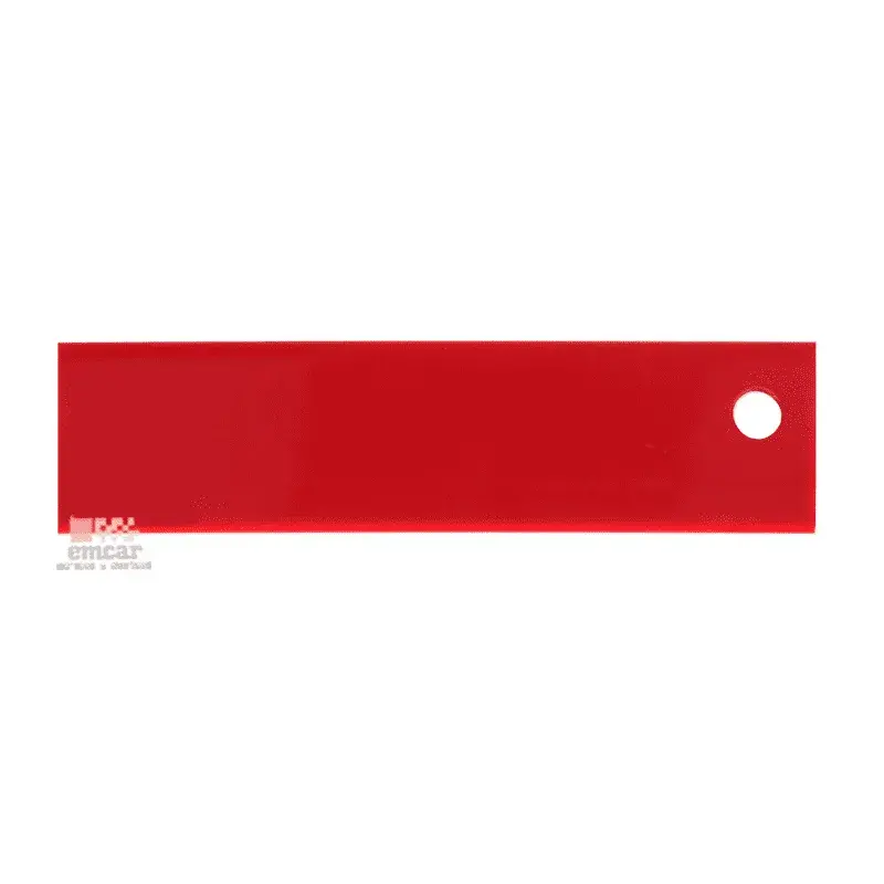 X TRIM 1" 1 METRO LINEAL ROJO 2793