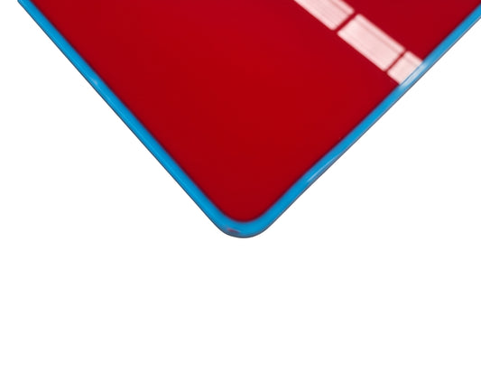 ACRILICO 3.0 MM L-123 ROJO ALTO IMPACTO