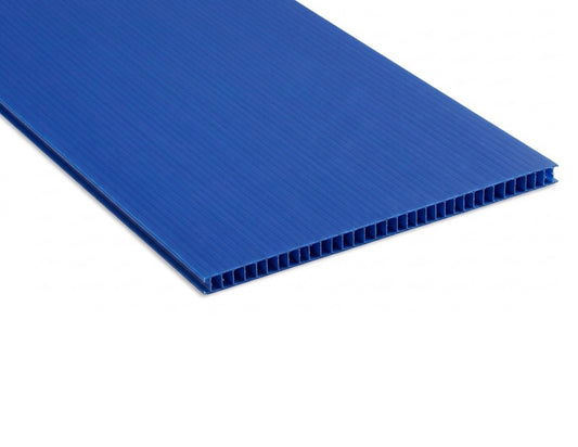 Coroplast Azul Rey